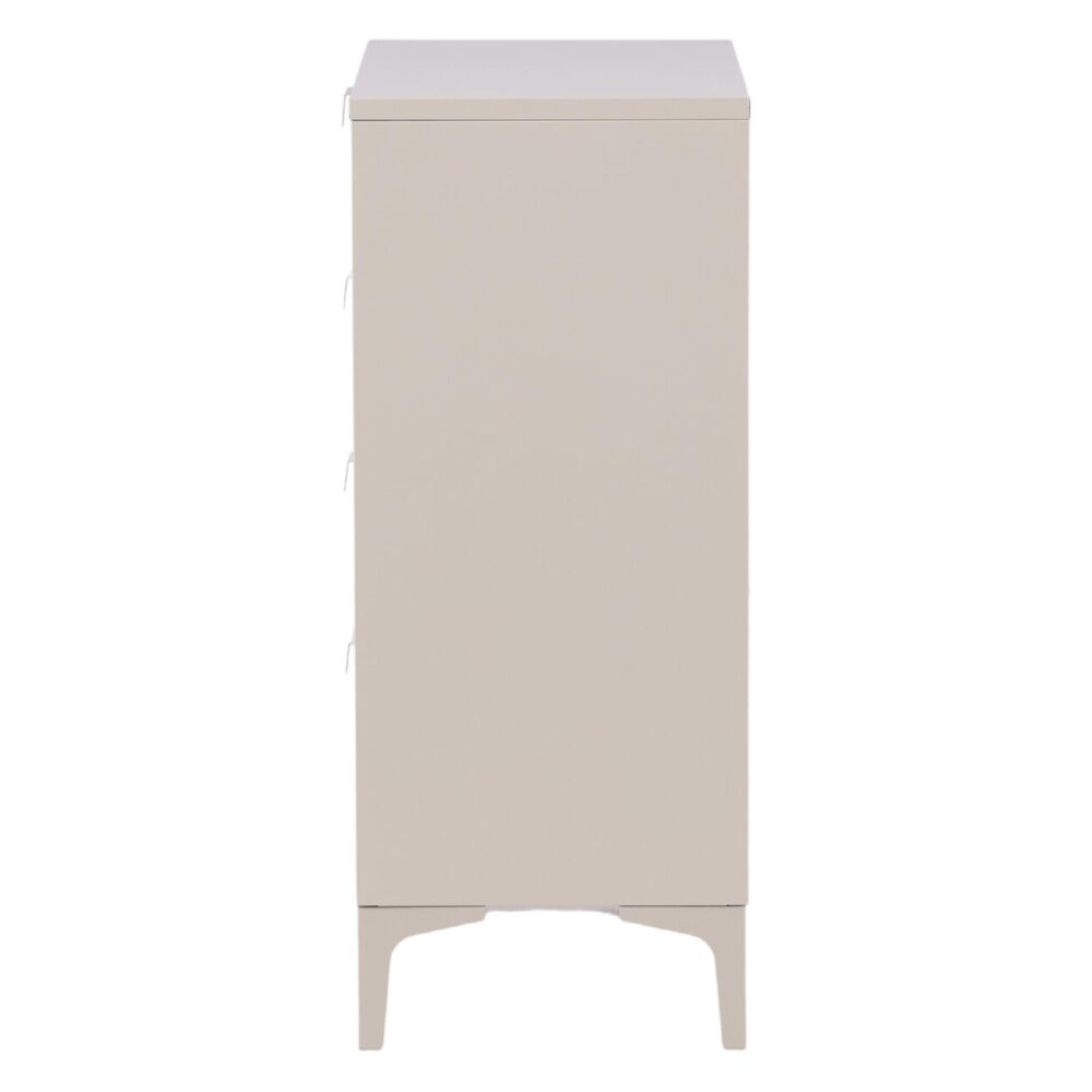 beige stalen ladekast Fynn met 4 lades afbeelding 4