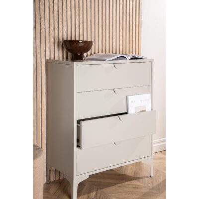 beige stalen ladekast Fynn met 4 lades afbeelding 12