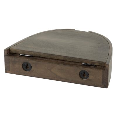 zwevende houten nachtkastjes set afbeelding 3