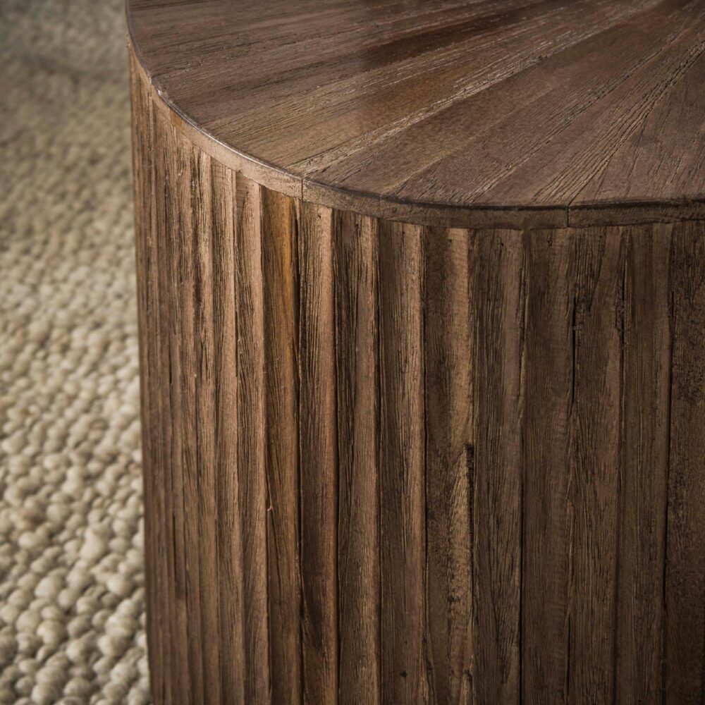 vierkante teak salontafelset Sena afbeelding 3