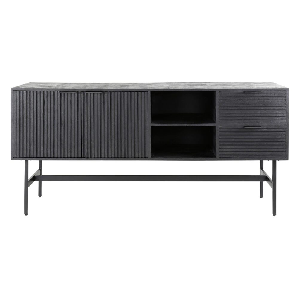 zwart mangohouten dressoir Arek afbeelding 1