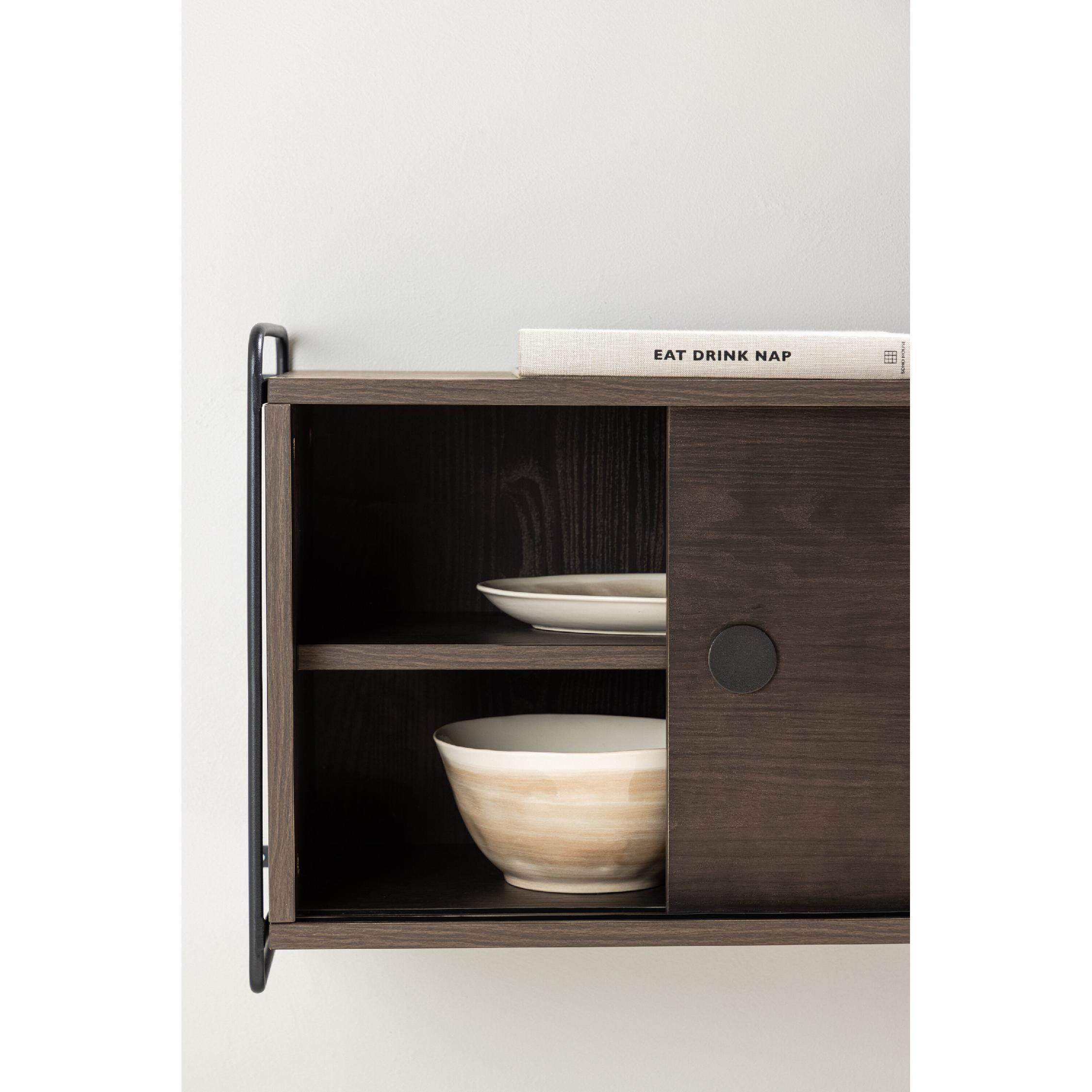 hangende wandkast Kira mocca afbeelding 5