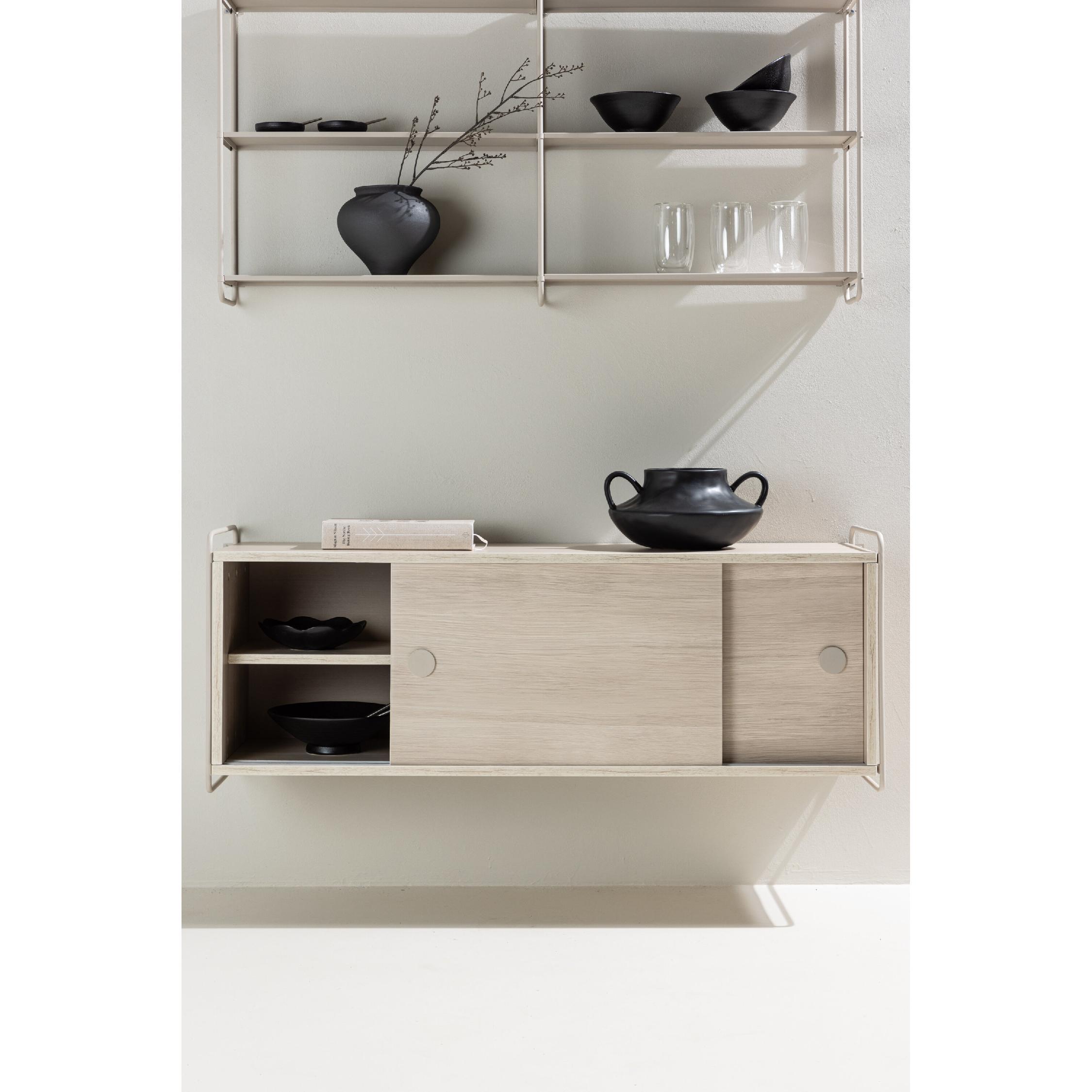 hangende wandkast met schuifdeuren Kira afbeelding 7