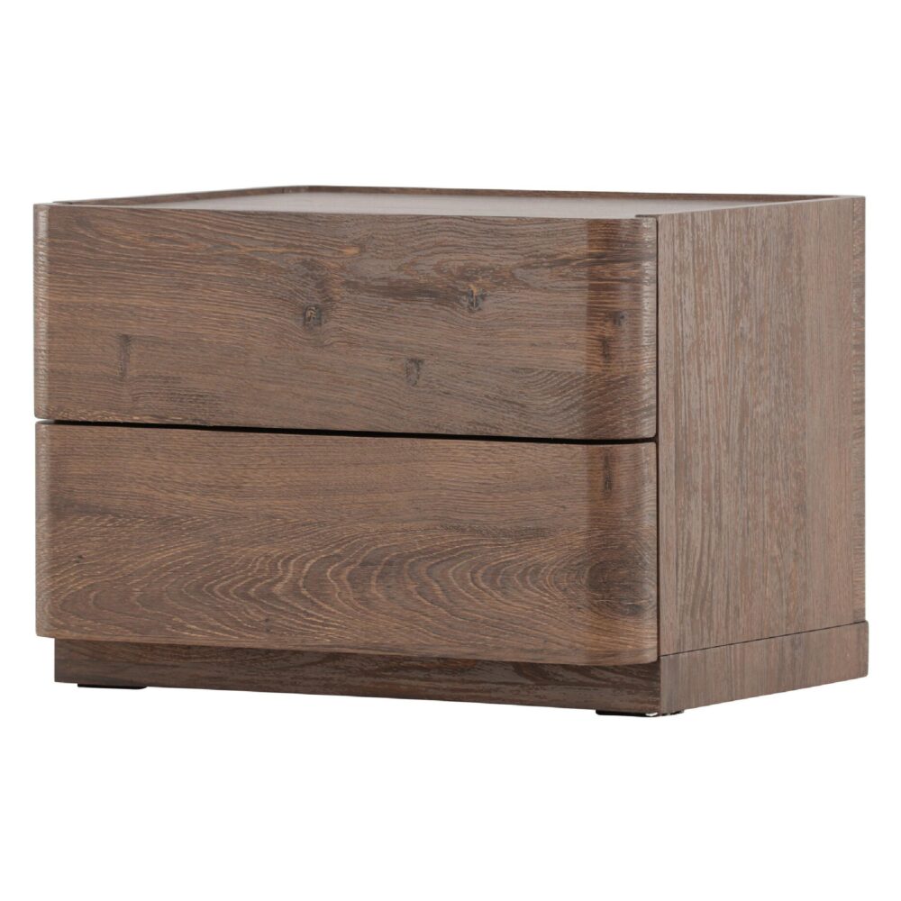 Biron nachtkastje mocca met lade afbeelding 2