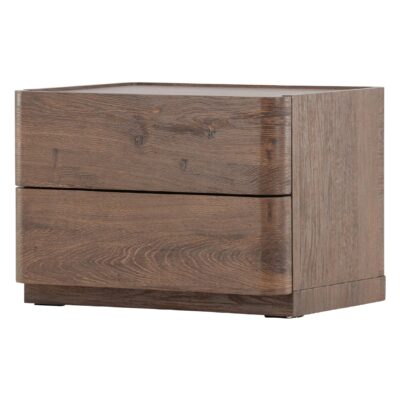 Biron nachtkastje mocca met lade afbeelding 2