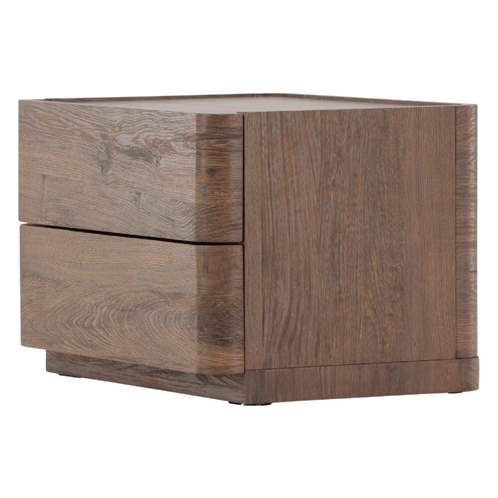 Biron nachtkastje mocca met lade afbeelding 3