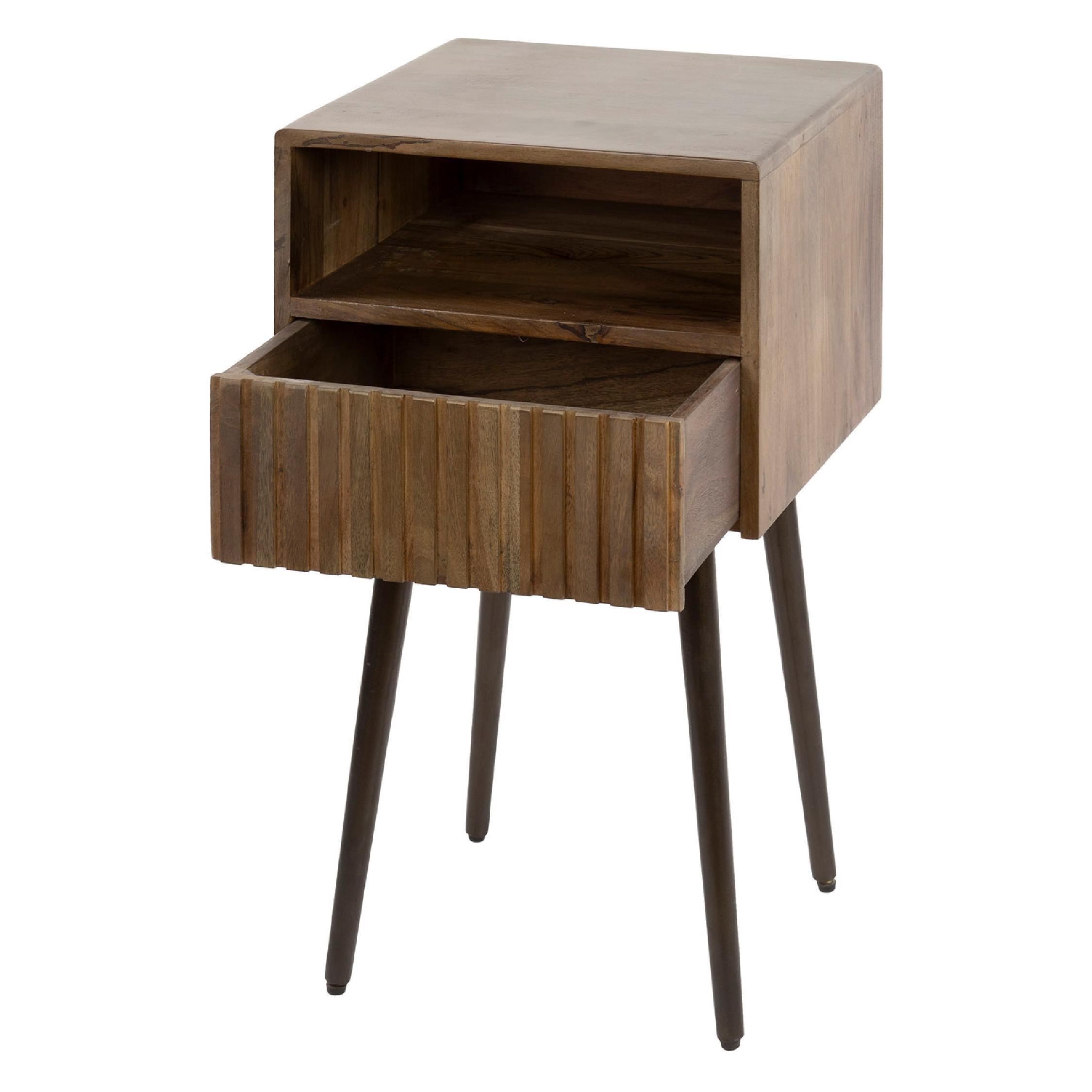 nachtkastje acaciahout Finn afbeelding 2