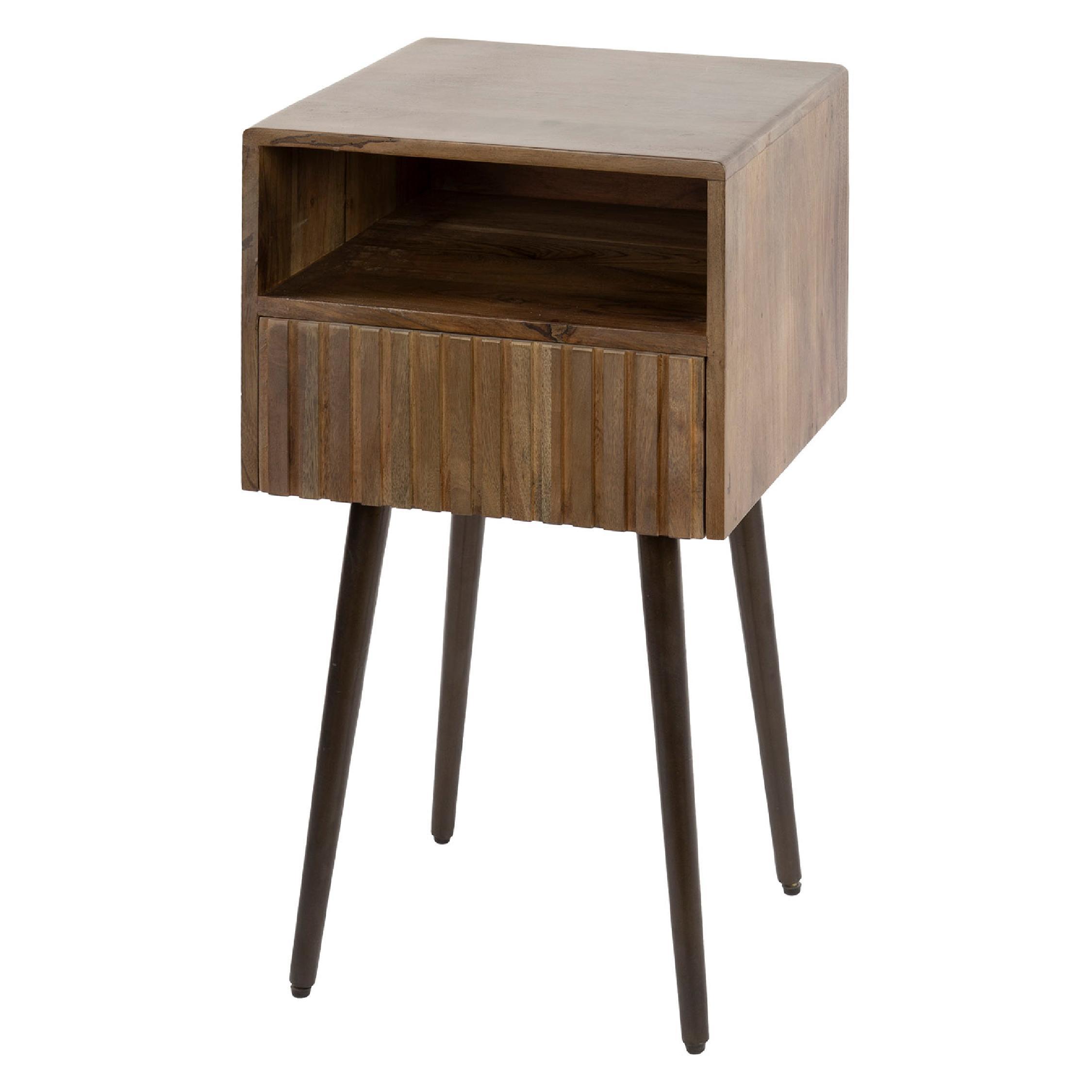 nachtkastje acaciahout Finn afbeelding 1