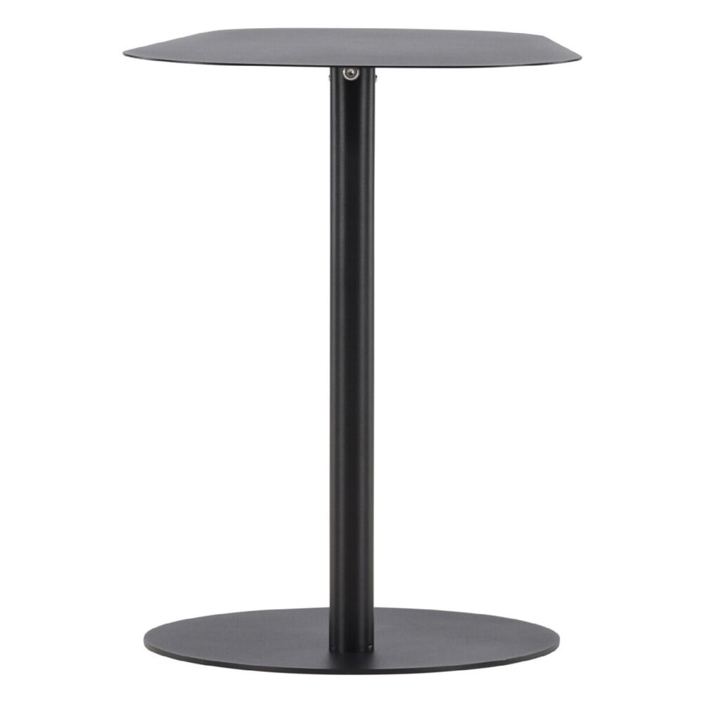 zwarte Scandinavische metalen bijzettafel Lenor afbeelding 2