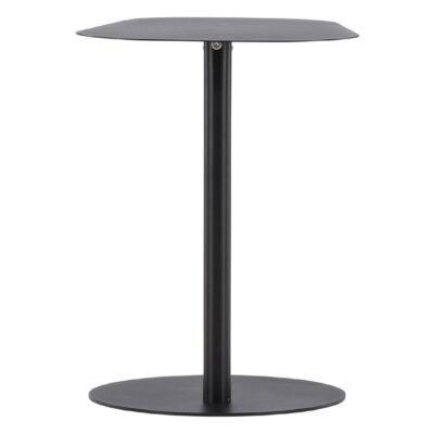 zwarte Scandinavische metalen bijzettafel Lenor afbeelding 2