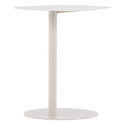 Scandinavische metalen bijzettafel Lenor beige afbeelding 1