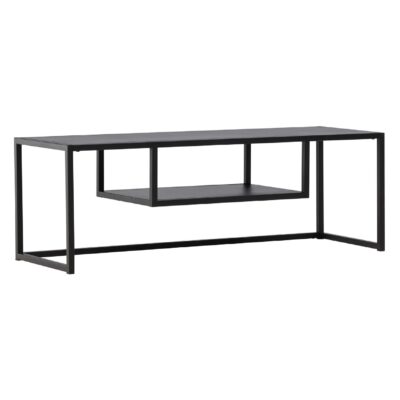 zwart stalen tv meubel Lana afbeelding 1