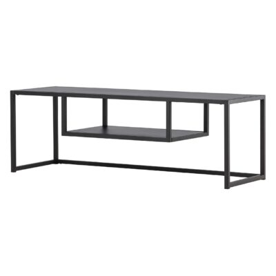 zwart stalen tv meubel Lana afbeelding 5