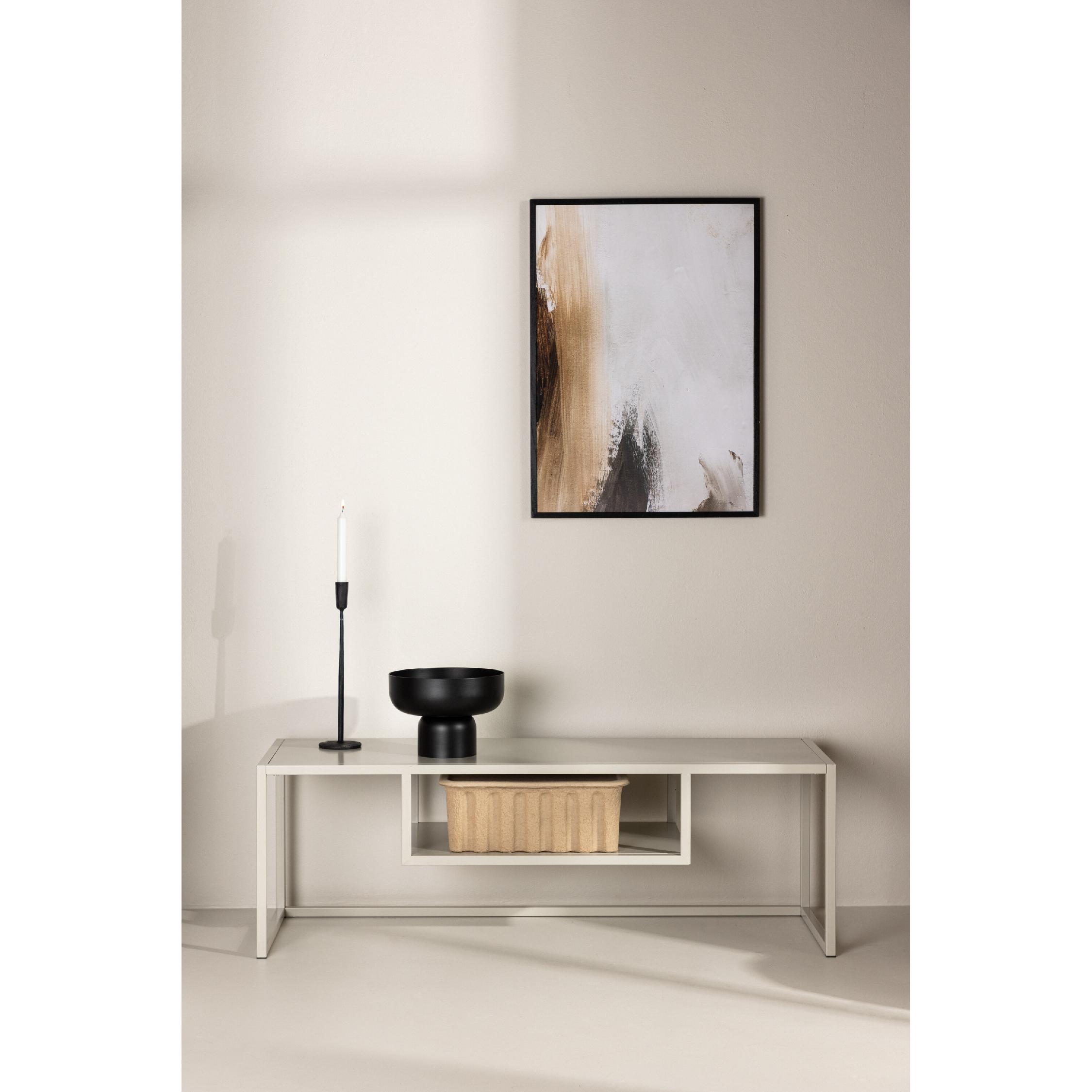 stalen tv-meubel Lana beige afbeelding 6