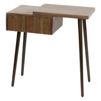 nachtkastje Finn acaciahout bruin afbeelding 1