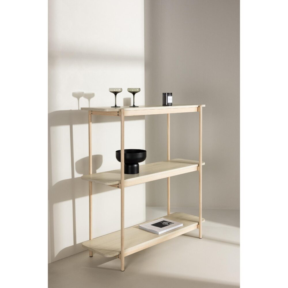 boekenkast Molde whitewash 120 cm afbeelding 6