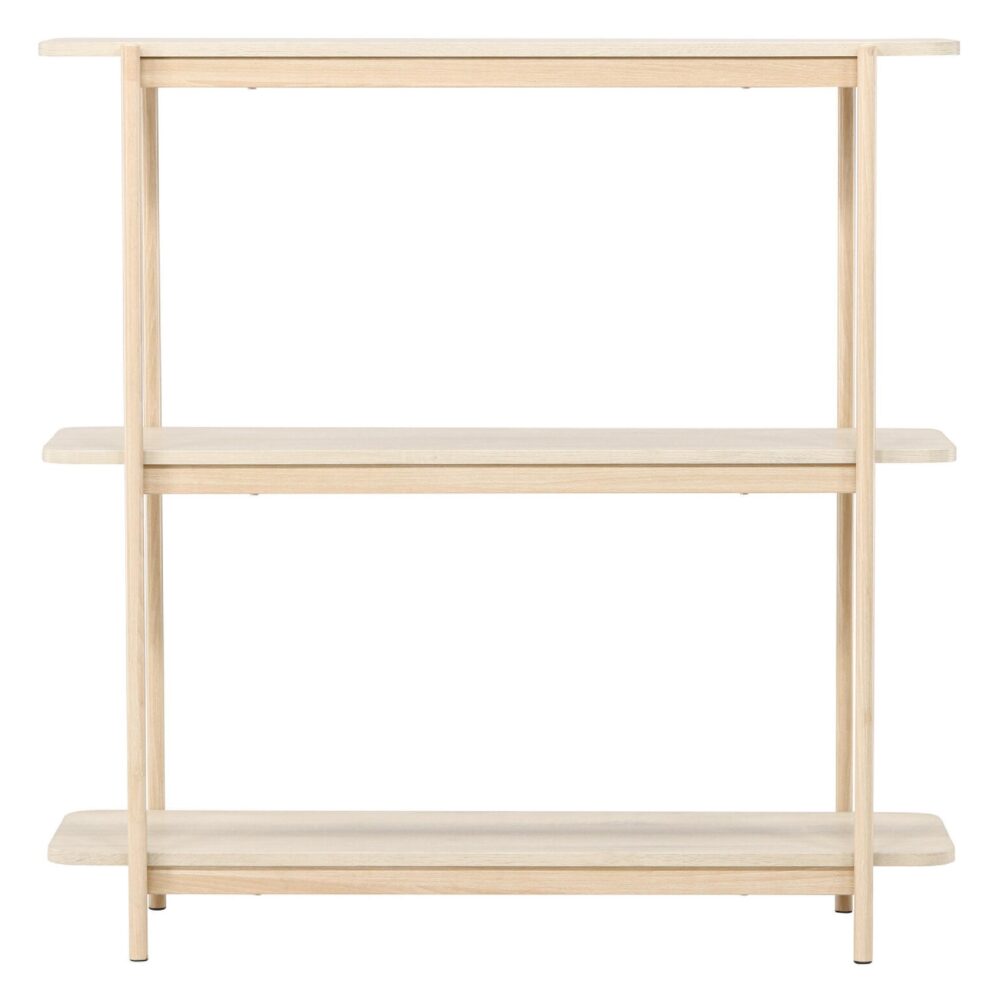 boekenkast Molde whitewash 120 cm afbeelding 1