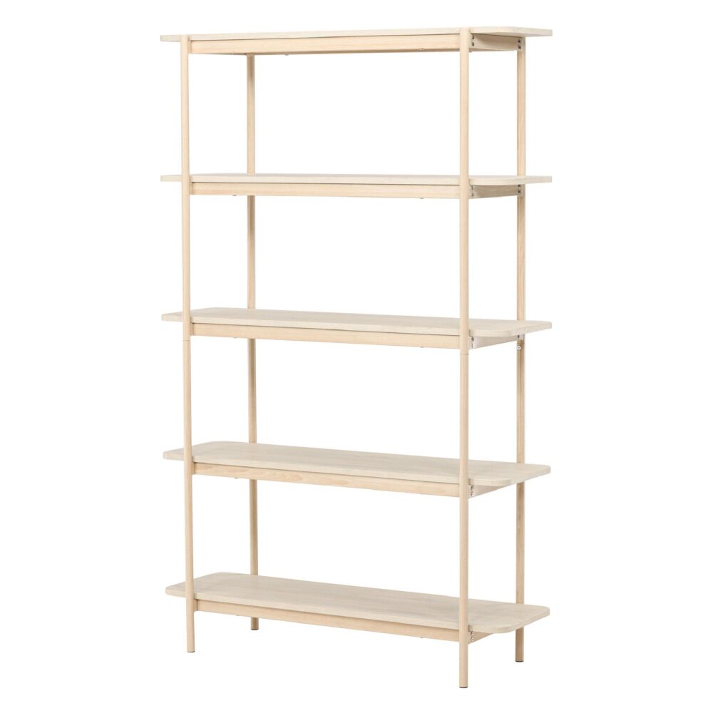 boekenkast Molde whitewash 190 cm afbeelding 2