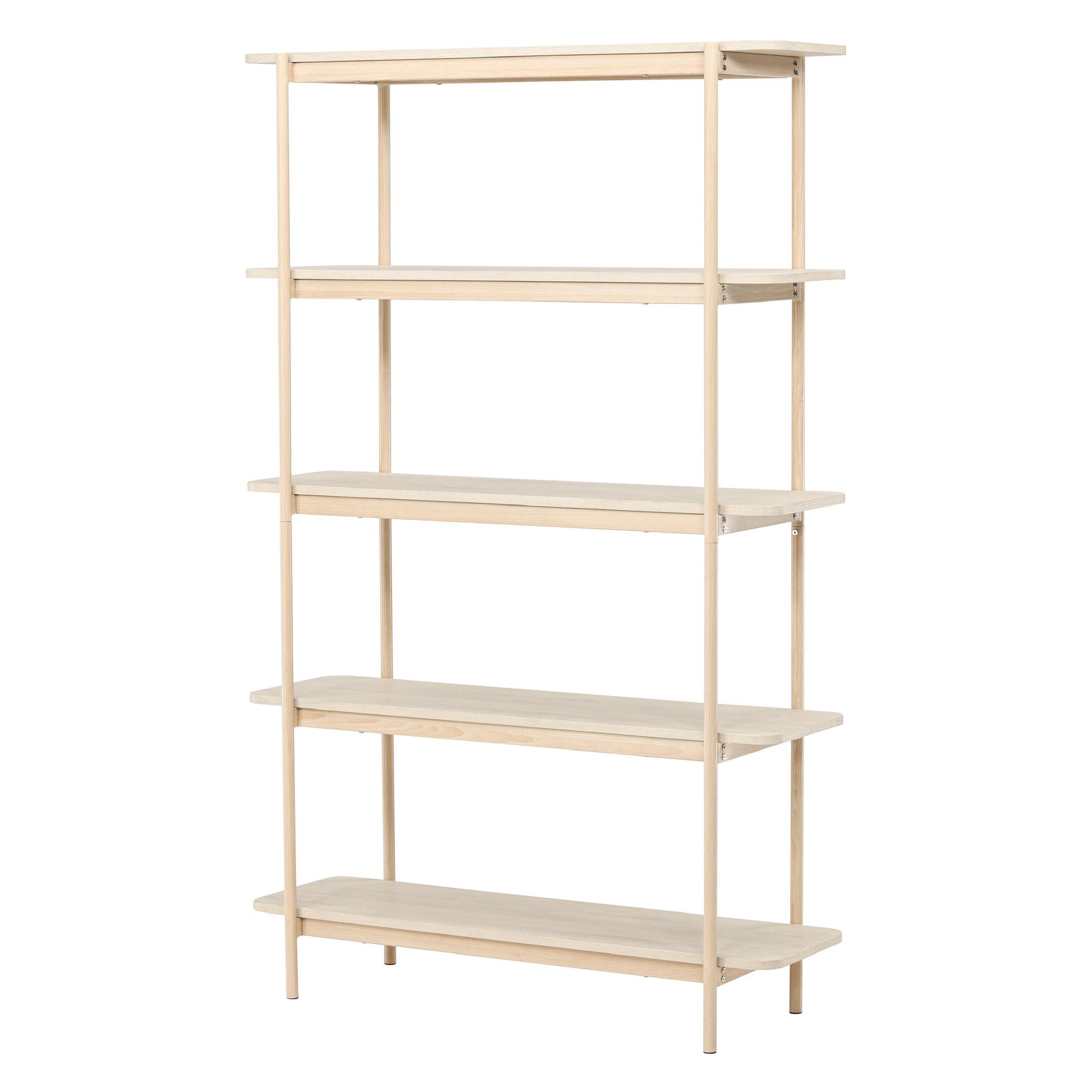 boekenkast Molde whitewash 190 cm afbeelding 2