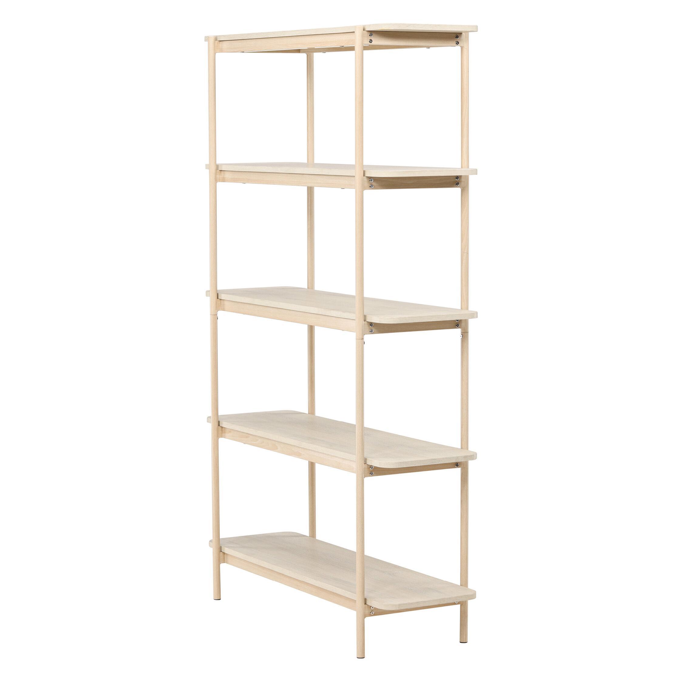 boekenkast Molde whitewash 190 cm afbeelding 3