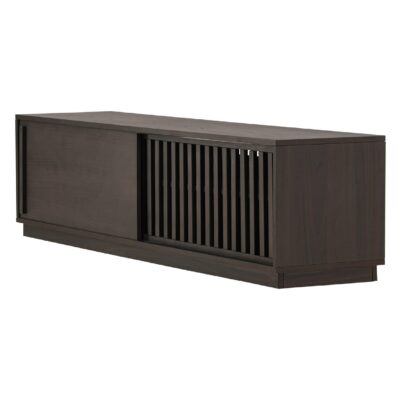 tv meubel Kaia geribd mocca afbeelding 6