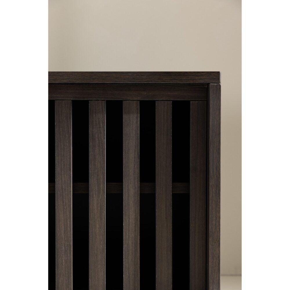 tv meubel Kaia geribd mocca afbeelding 9