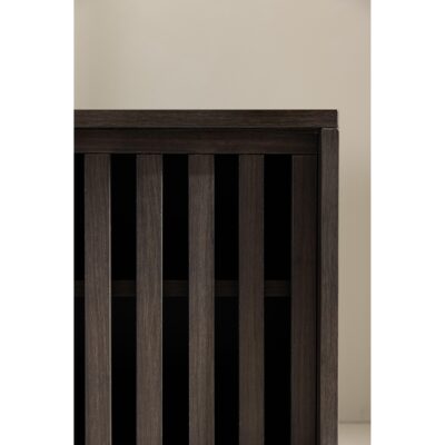 tv meubel Kaia geribd mocca afbeelding 9