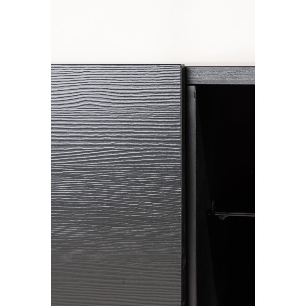 zwart tv meubel met opbergruimte afbeelding 6