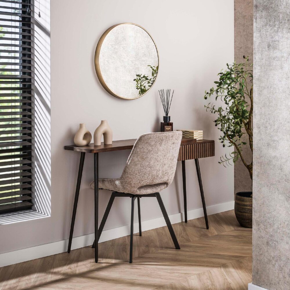 haltafel Finn massief acaciahout afbeelding 4