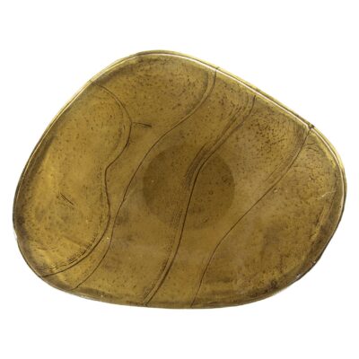 ronde bijzettafel Olav antiek goud afbeelding 2