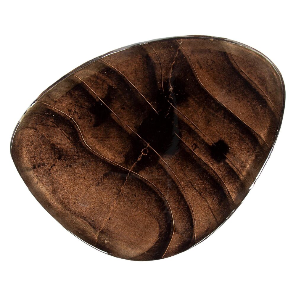 salontafel Olav antiek koper afbeelding 2