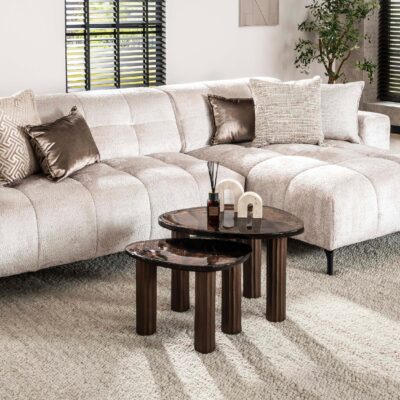 salontafel Olav antiek koper afbeelding 5