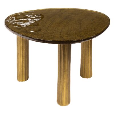 Olav salontafel antiek goud afbeelding 1