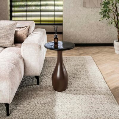 Olav drup design bijzettafel antiek koper afbeelding 6