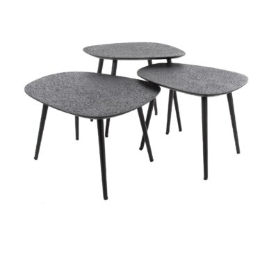 Aiko vierkante salontafel set grijs afbeelding 1