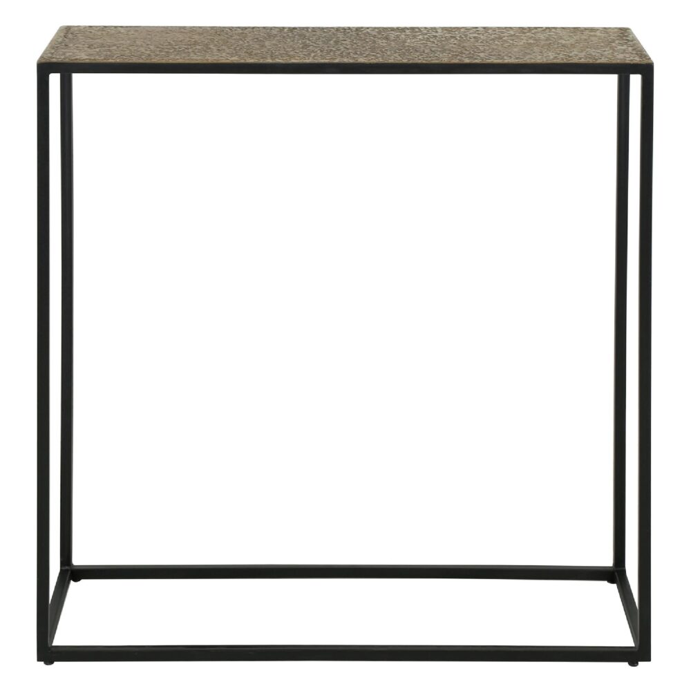 metalen haltafel antiek brons afbeelding 1