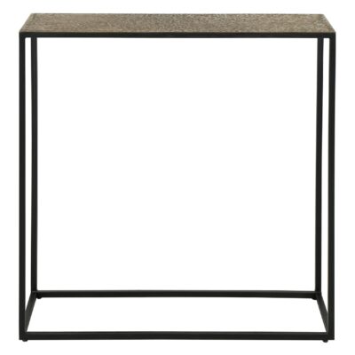 metalen haltafel antiek brons afbeelding 1