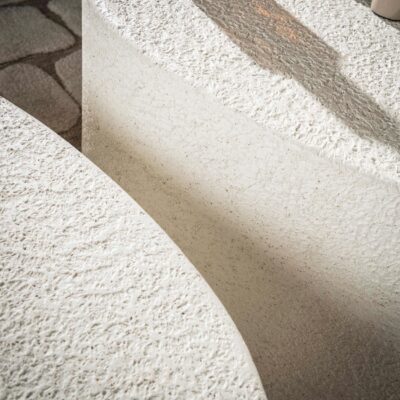 organische marmerlook salontafel set afbeelding 4