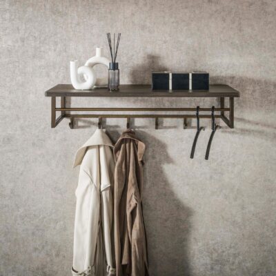 wandkapstok met hoedenplank Keni afbeelding 5