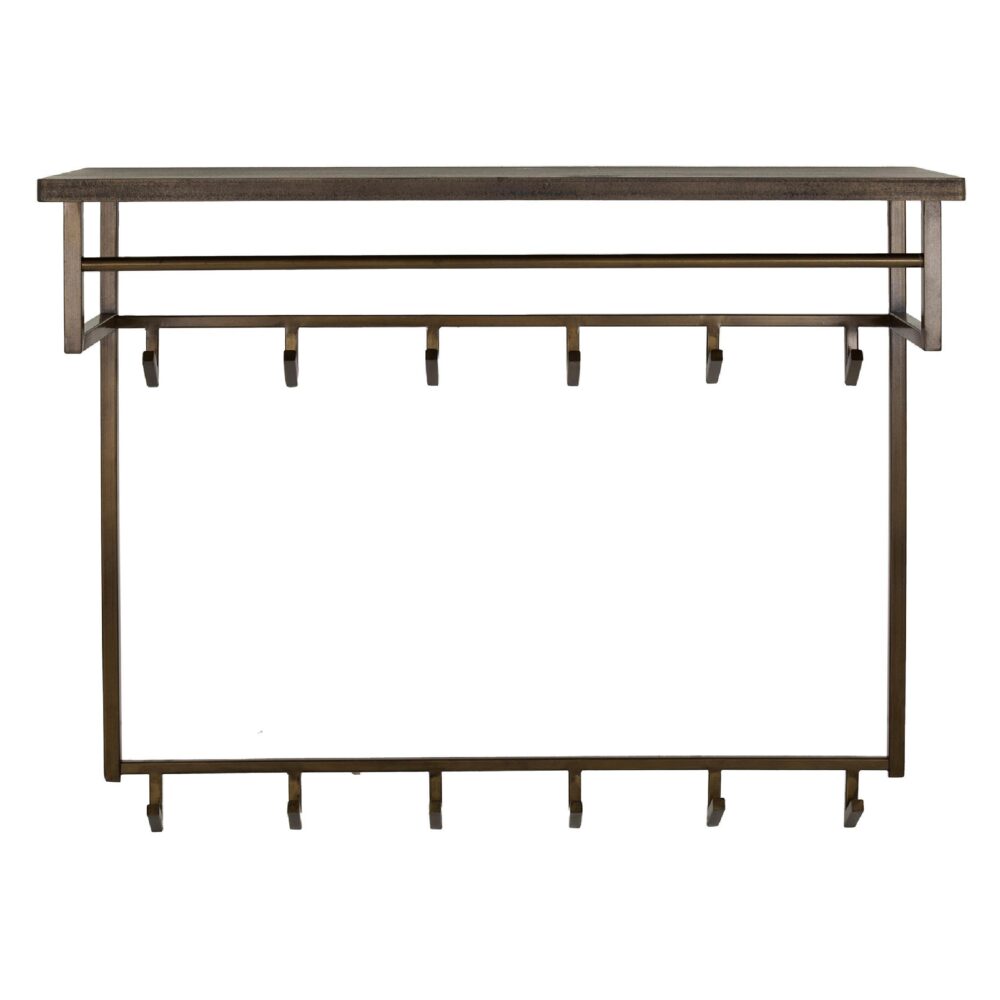 wandkapstok Keni antiek brons afbeelding 1