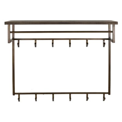 wandkapstok Keni antiek brons afbeelding 1