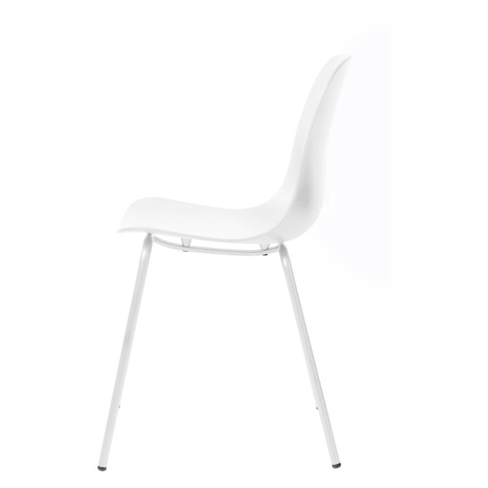 witte eetkamerstoelen Zoey set van 4 afbeelding 2