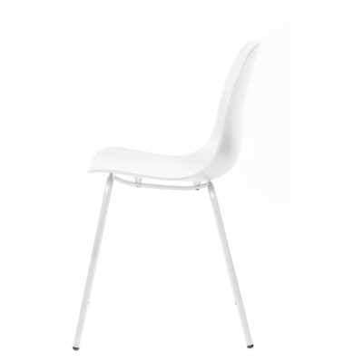 witte eetkamerstoelen Zoey set van 4 afbeelding 2