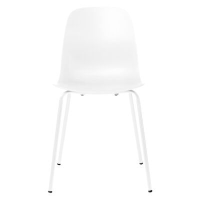 witte eetkamerstoelen Zoey set van 4 afbeelding 3