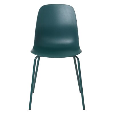 petrol turquoise eetkamerstoelen Zoey set van 4 afbeelding 3