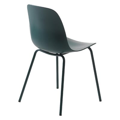 petrol turquoise eetkamerstoelen Zoey set van 4 afbeelding 4