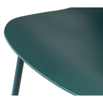petrol turquoise eetkamerstoelen Zoey set van 4 afbeelding 6