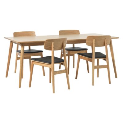 houten eetkamerstoelen Ava set van 2 afbeelding 2