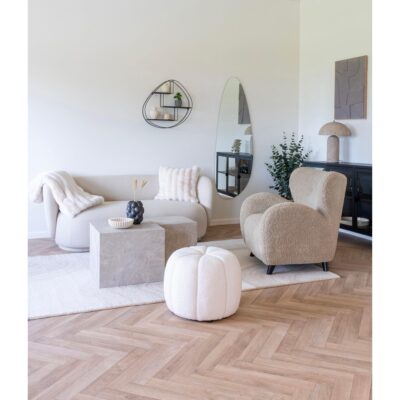 wit imitatiebont sierkussen 45x45 afbeelding 5