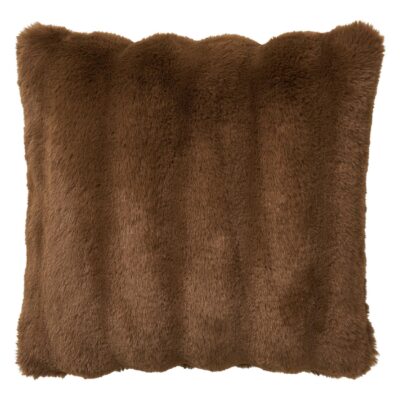 bruin imitatiebont sierkussen 45x45 afbeelding 1